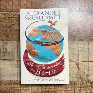 'The World According to Bertie' Coffee Table Book - Cream and Blue